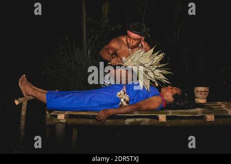 Shuar Territory, Amazonas, Ecuador Stockfoto
