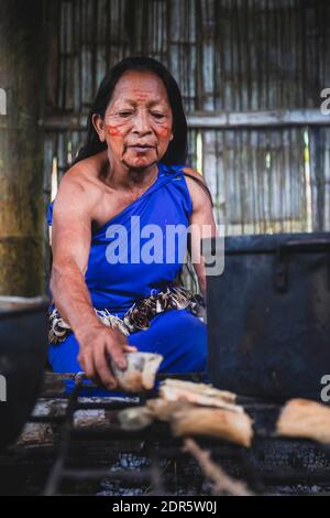 Shuar Territory, Amazonas, Ecuador Stockfoto