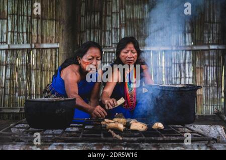 Shuar Territory, Amazonas, Ecuador Stockfoto