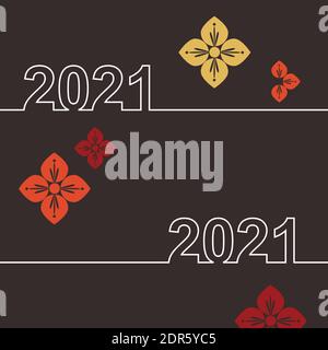 Chinesische abstrakte nahtlose Mustervektor. Illustration der traditionellen Ornament und orientalischen Hintergrund. Glückliches neues Jahr, Jahr des Ochsen. orientalisch Stock Vektor