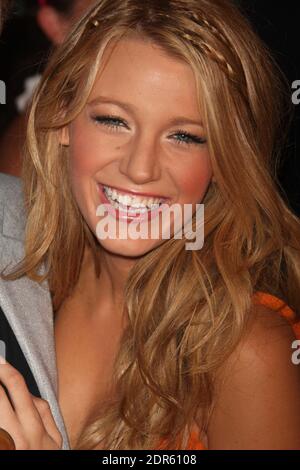 NYC 07/28/08, Blake Lively, Premiere des Films Sisterhood of the Travelling Pants 2 im Ziegfeld Theater Stockfoto