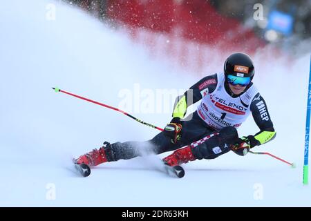 Alta Badia, Italien. Dezember 2020. FIS Alpiner Skiweltcup - Covid-19 Outbreak - 4. Herren Riesenslalom am 20/12/2020 in Alta Badia, Italien. In Aktion (Foto von Pierre Teyssot/ESPA-Images) Quelle: European Sports Photo Agency/Alamy Live News Stockfoto