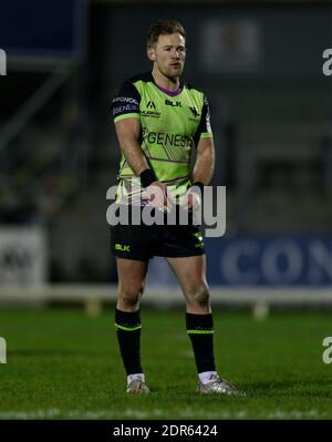 Der Sportplatz, Galway, Connacht, Irland. Dezember 2020. European Champions Cup Rugby, Connacht versus Bristol Bears; Connacht Scrum Half Kieran Marmion Credit: Action Plus Sports/Alamy Live News Stockfoto