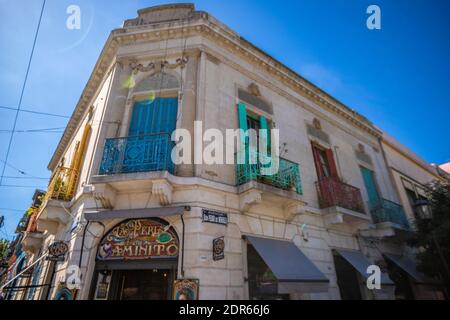 La Boca Bezirk in Buenos Aires Argentinien Stockfoto