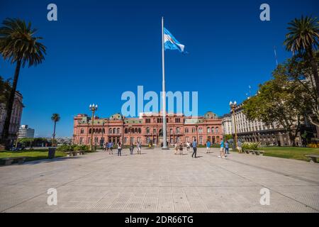 Casa Rosada in Buenos Aires Argentinien Stockfoto