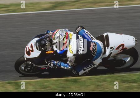 Nobuatsu Aoki (JPN), Suzuki 500, japanischer GP 1998, Suzuka Stockfoto