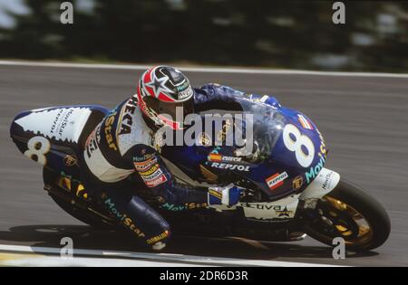 Carlos Checa (SP), Honda 500, Malaysian GP Moto 1998, Johor Stockfoto