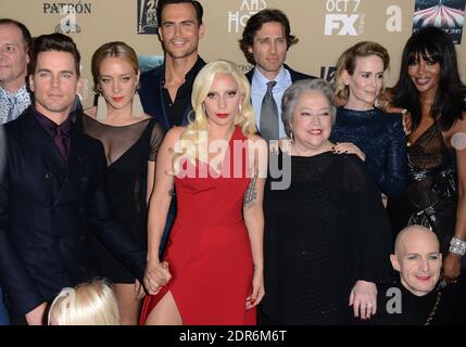 Lady Gaga nimmt an der Premiere von FX's American Horror Story: Hotel im Regal Cinemas L.A. Teil Live am 3. Oktober 2015 in Los Angeles, CA, USA. Foto von Lionel Hahn/ABACAPRESS.COM Stockfoto