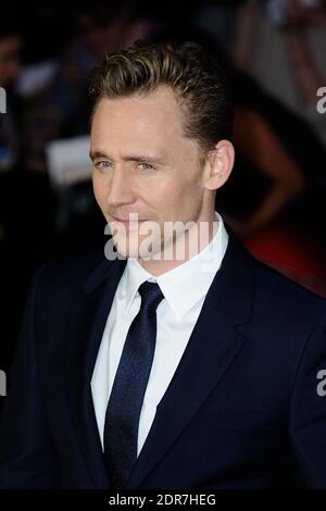 Tom Hiddleston bei der High Rise Premiere im Rahmen des 59. BFI London Film Festival am Odeon Leicester Square in London, Großbritannien, am 9. Oktober 2015. Foto von Aurore Marechal/ABACAPRESS.COM Stockfoto