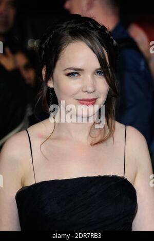 Eileen O'Higgins bei der Brooklyn-Premiere im Rahmen des 59. BFI London Film Festival am Odeon Leicester Square in London, Großbritannien, am 12. Oktober 2015. Foto von Aurore Marechal/ABACAPRESS.COM Stockfoto