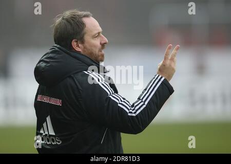 firo Fuvuball, Fußball, 14.12.2013 3. Bundesliga, Saison 2013/2014 SC SCP Preuvuen Preussen Mvºnster RB Leipzig Gesture Coach Leipzig: Alexander Zorniger weltweit im Einsatz Stockfoto