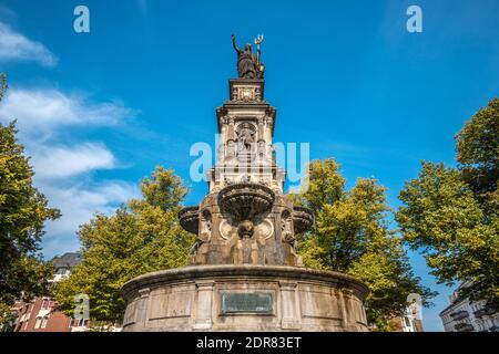 Hansa-Brunnen in Hansaplatz Hamburg Deutschland Stockfoto