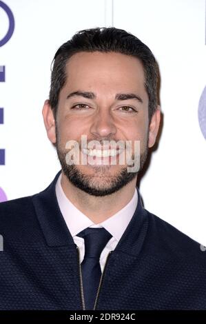 Zachary Levi nimmt an der People's Choice Awards 2016 - Nominations Pressekonferenz im Paley Center for Media am 3. November 2015 in Beverly Hills, Los Angeles, CA, USA Teil. Foto von Lionel Hahn/ABACAPRESS.COM Stockfoto