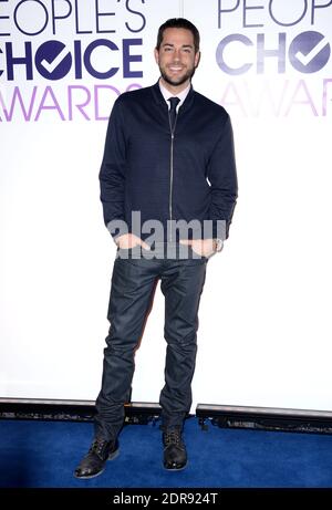 Zachary Levi nimmt an der People's Choice Awards 2016 - Nominations Pressekonferenz im Paley Center for Media am 3. November 2015 in Beverly Hills, Los Angeles, CA, USA Teil. Foto von Lionel Hahn/ABACAPRESS.COM Stockfoto