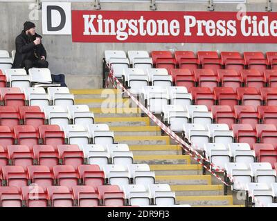 Manchester, Großbritannien. Dezember 2020. Während des FA Women's Super League-Spiels zwischen Manchester United und Bristol City im Leigh Sports Village Stadium, Leigh, Großbritannien, sind keine Fans erlaubt. Lexy Ilsley/SPP Kredit: SPP Sport Pressefoto. /Alamy Live Nachrichten Stockfoto