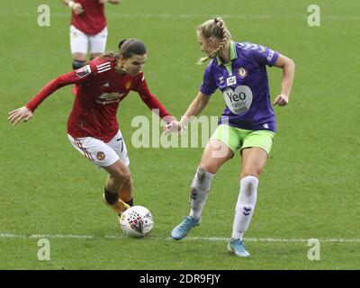 Manchester, Großbritannien. 20. Dez, 2020. Während des FA Women's Super League Spiels zwischen Manchester United und Bristol City im Leigh Sports Village Stadium, Leigh, UK. Lexy Ilsley/SPP Kredit: SPP Sport Pressefoto. /Alamy Live Nachrichten Stockfoto