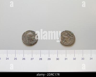 Herrscher: Severus Alexander, Kaiser von Rom, 208–235 n. Chr., regiert 222–35 n. Chr., Münzstätte: Rom, Denar von Severus Alexander, Kaiser von Rom, 229, Silber, 2.3 g, 11:00, 19.5 mm, Made in Rome, Italy, Roman, 3. Jahrhundert n. Chr., Numismatik Stockfoto