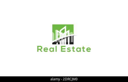 Immobilien Logo Design Und Wohnungsbau Logo Design Stock Vektor