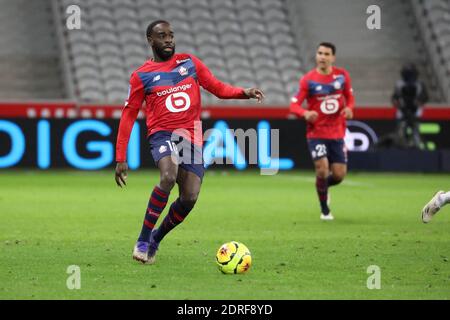 Ikone 10 LOSC während der französischen Meisterschaft Ligue 1 Fußballspiel zwischen Lille OSC und Paris Saint-Germain am 20. Dezember, / LM Stockfoto