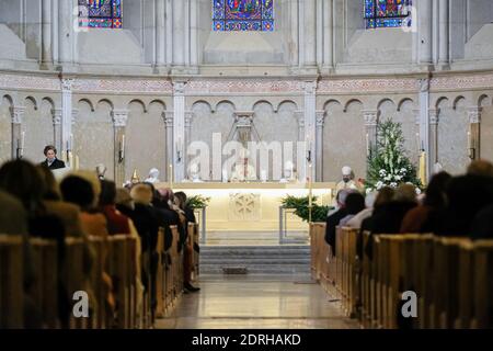Lyon (Frankreich), 20. Dezember 2020. Erzbischof Olivier de Germay wurde diesen Sonntag offiziell zum Erzbischof der Diözese Lyon ernannt. Er ersetzt Archb Stockfoto