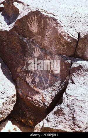 Petroglyph National Monument, Western Trail, Albuquerque, New Mexico NM USA Stockfoto
