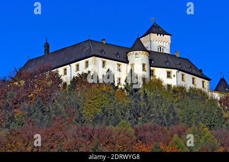 Schloss Greifenstein, Heiligenstadt, Oberfranken, Fränkische Schweiz, Bayern, Deutschland / Schloss Greifenstein, Heiligenstadt, Oberfranken, Fr. Stockfoto