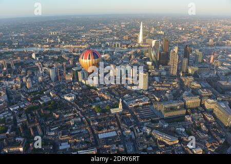 Ballonflug über London - 04 Stockfoto