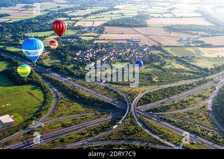Bristol Balloon Fiesta Stockfoto