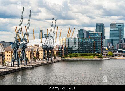 Royal Victoria Docks, London Stockfoto