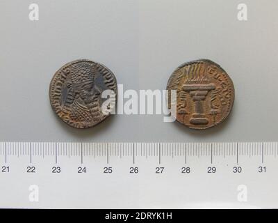 Herrscher: Ardashir iMINT: Persien, Tetradrachm von Ardashir I aus Persien, 226–41, Globe, 13.50 g, 9:00, 26.8 mm, Made in Uncertain, Persien, Persisch, 3. Jahrhundert n. Chr., Numismatik Stockfoto