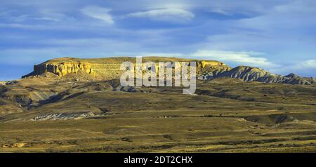 Sonnenuntergang über dem argentinischen Patagonien Stockfoto