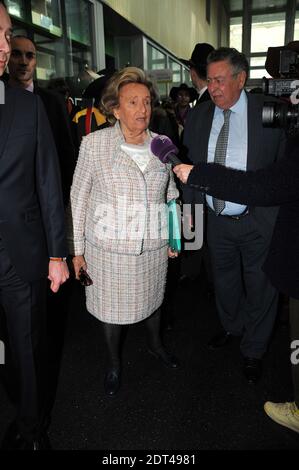 Bernadette Chirac bei der Eröffnung der 25. Stücke Jaunes Charity im Hopital Necker in Paris, Frankreich, 8. Januar 2014. Foto von Thierry Plessis/ABACAPRESS.COM Stockfoto