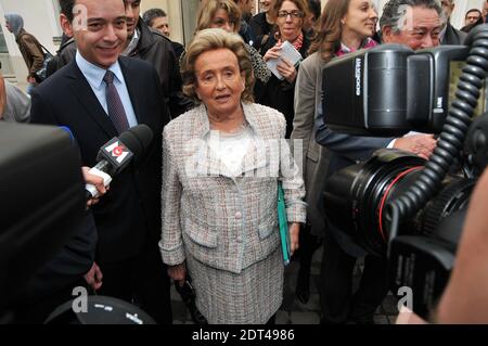 Bernadette Chirac bei der Eröffnung der 25. Stücke Jaunes Charity im Hopital Necker in Paris, Frankreich, 8. Januar 2014. Foto von Thierry Plessis/ABACAPRESS.COM Stockfoto