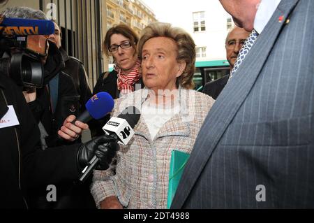 Bernadette Chirac bei der Eröffnung der 25. Stücke Jaunes Charity im Hopital Necker in Paris, Frankreich, 8. Januar 2014. Foto von Thierry Plessis/ABACAPRESS.COM Stockfoto