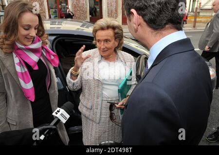 Bernadette Chirac bei der Eröffnung der 25. Stücke Jaunes Charity im Hopital Necker in Paris, Frankreich, 8. Januar 2014. Foto von Thierry Plessis/ABACAPRESS.COM Stockfoto