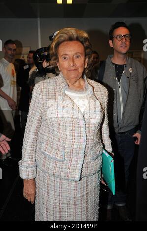 Bernadette Chirac bei der Eröffnung der 25. Stücke Jaunes Charity im Hopital Necker in Paris, Frankreich, 8. Januar 2014. Foto von Thierry Plessis/ABACAPRESS.COM Stockfoto