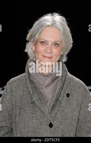 Der ehemalige Premierminister Francois Fillons Frau Penelope Clarke besuchte Frank Sorbiers Frühjahr-Sommer 2014 Haute-Couture-Sammlungs-Show, die am 22. Januar 2014 in der Garde Republicaine in Paris, Frankreich, stattfand. Foto von Alban Wyters/ABACAPRESS.COM Stockfoto