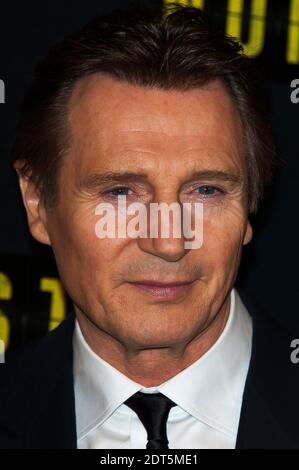 Liam Neeson bei der französischen Premiere des Films "NON STOP" im Gaumont Opera Cinema in Paris, Frankreich am 27 2014. Januar. Foto von Nicolas Genin/ABACAPRESS.COM Stockfoto