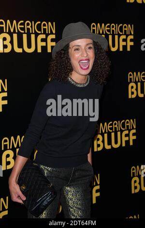 Amelle Chahbi bei der Premiere des Films American Bluff (American Hustle) in den UGC Normandie Kinos in Paris, Frankreich am 3. Februar 2014. Foto von Laurent Zabulon/ABACAPRESS.COM Stockfoto