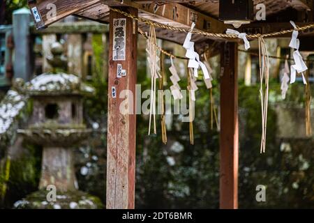 Kunozan Toshogu Schrein in Shizuoka, Japan Stockfoto