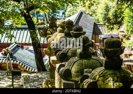 Kunozan Toshogu Schrein in Shizuoka, Japan Stockfoto