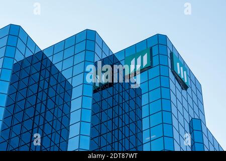 Manulife Real Estate Bürogebäude 150 Slater in der Innenstadt von Ottawa. Stockfoto