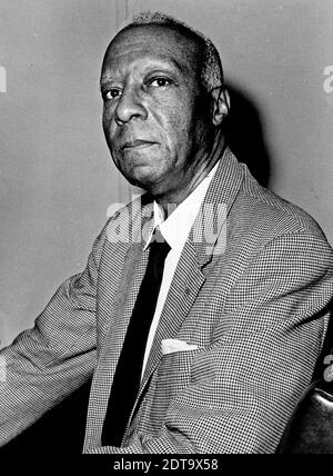 A. Philip Randolph, US-Bürgerrechtsführer, 1963 Stockfoto