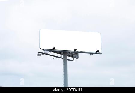 Rechteckige Plakatwand. Banner für Text Stockfoto