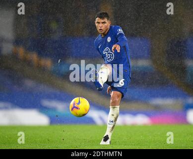 Stamford Bridge, London, 21. Dezember 2020 Chelsea's Thiago Silva während ihres Premier League-Spiels gegen West Ham United Bildnachweis : © Mark Pain / Alamy Live News Stockfoto