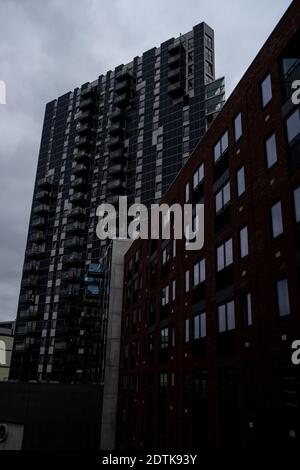 Tägliches Leben in Amsterdam. Vie quotidienne à Amsterdam. Stockfoto