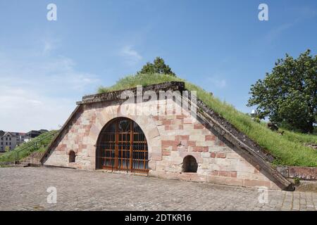 Bastion VII, Saarlouis, Saarland, Deutschland Stockfoto