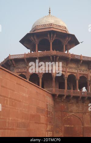 Jawad im Taj Mahal Komplex. Agra. Uttar Pradesh. Indien. Stockfoto