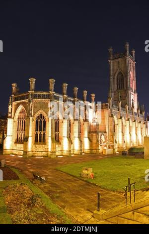 St Lukes Kirche aka "The Bombed-Out Kirche" Liverpool, Merseyside, England, UK Stockfoto