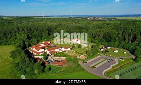 Römische Villa Borg im Landkreis Borg, Perl-Borgl, Saargau, Saarland, Deutschland Stockfoto